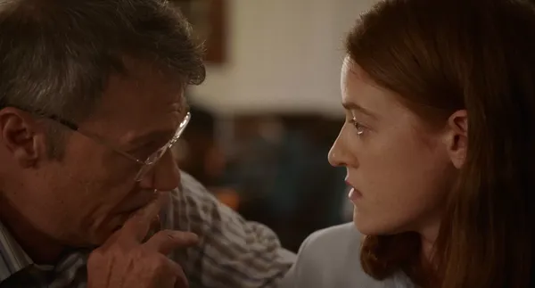 Lazaros Georgakopoulos and Sofia Kokkali in Moon, 66 Questions