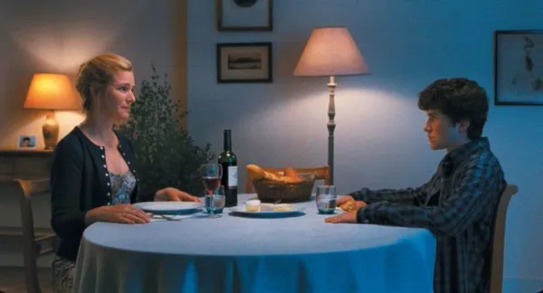 Natacha Regnier and Victor Ezenfis