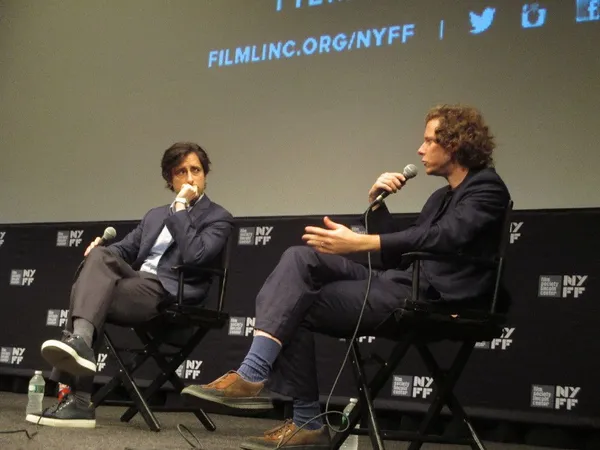 Jake Paltrow with Noah Baumbach