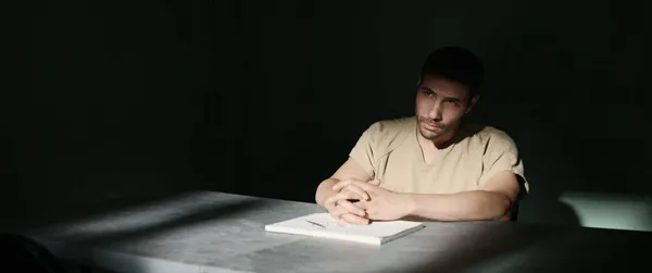 Tahar Rahim as Mohamedou Ould Salahi in The Mauritanian