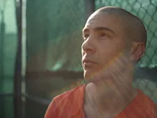Tahar Rahim inside the recreated prison