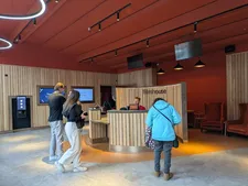 The refurbished box office area at Filmhouse
