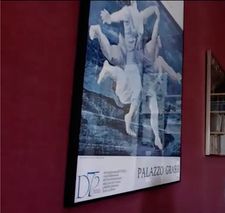 Oren Jacoby’s Pablo Picasso set poster for the ballet Le Train Bleu