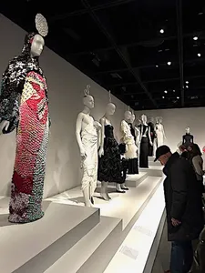 Pascal Bonitzer at the Anna Wintour Costume Institute Women Dressing Women exhibition