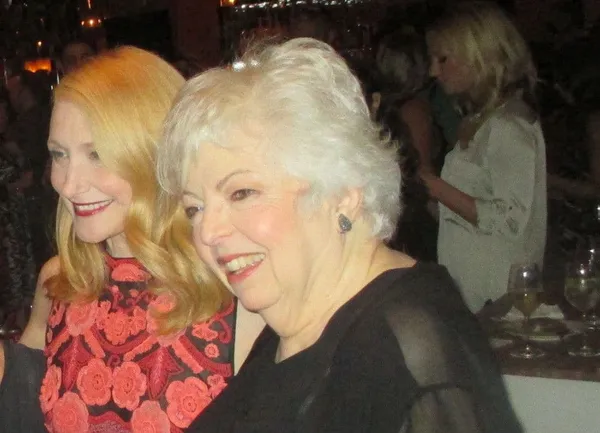 Thelma Schoonmaker with Patricia Clarkson