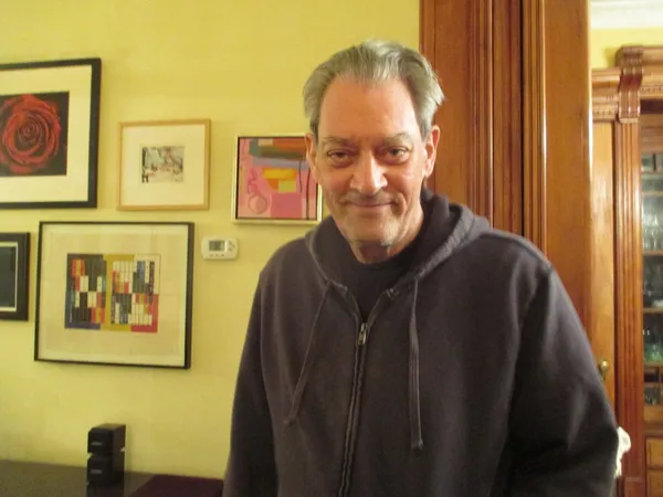 Paul Auster on Smoke, Blue In The Face, and Lulu On The Bridge star Harvey Keitel: "I loved working with Harvey."