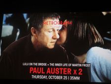 Lulu On The Bridge and The Inner Life Of Martin Frost in Paul Auster x 2