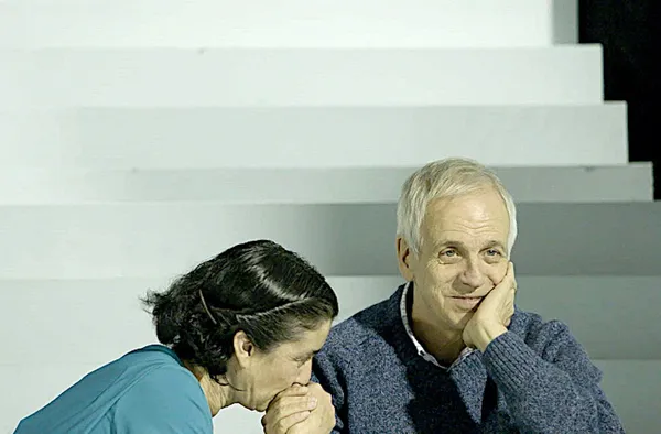 Paulina Urrutia with Augusto Góngora in Maite Alberdi’s The Eternal Memory: “Raul Ruiz and Augusto are alive in the film. So the film is resurrecting them, too. Cinema as a way of resurrection.”