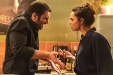 Loïc (Pio Marmaï) with Sabrina (Souheila Yacoub)