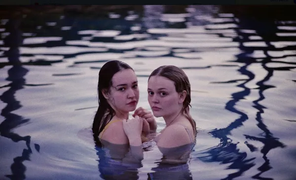 Cooling off: Ashley Benson, left, and Madelaine Petsch in Pretty Babies
