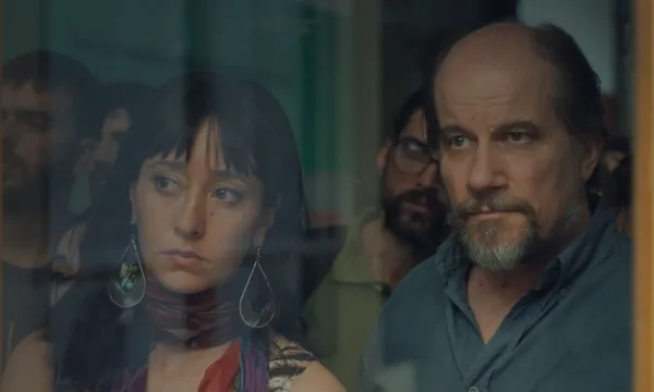 Marcelo Subiotto, right, as Marcelo in Puan, a character the star describes as 'a perfect anti-hero'