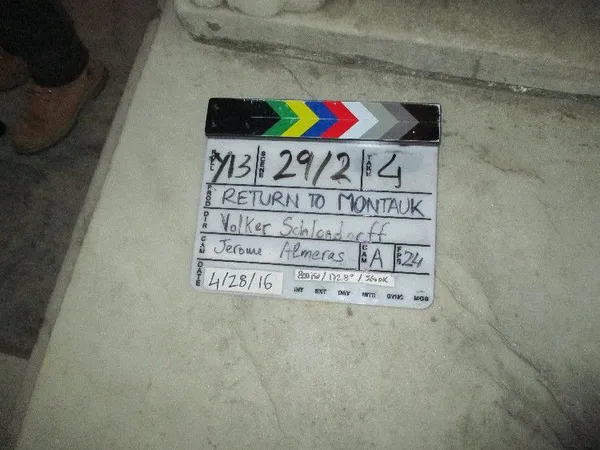 Return To Montauk clapboard
