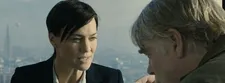 Robin Wright as Martha Sullivan with Bachmann (Hoffman)
