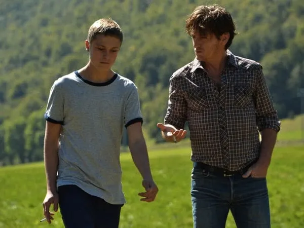 Rod Parodot and Benoît Magimel in Standing Tall