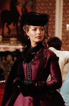 Romy Schneider as Empress Elisabeth (Piero Tosi received a Best Costume Design Oscar nomination)