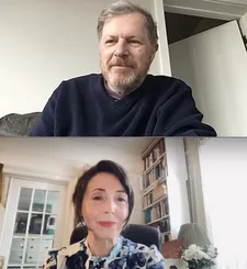 Ron Frank with Anne-Katrin Titze on fate with Gene Wilder replacing Gig Young in Blazing Saddles and Harrison Ford replacing John Wayne for The Frisco Kid: “Yes, and Wilder’s last wife, Karen. He considered that a fateful experience too.”