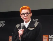 Odessa Young on Sandy Powell: “She hand-dyes her own fabrics because those colours are very specific and important to her.”