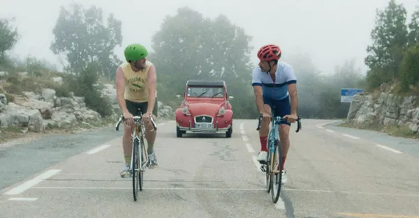 Roller-coaster ride: Michael Angelo Covino (right) and Kyle Marvin in The Climb