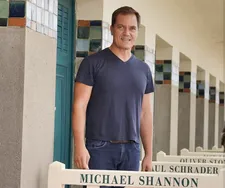 Michael Shannon joins the starry ranks in Deauville’s beach cabin “hall” of fame