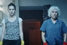 Murderous intent: Christiana Matelska Toka and Evangelia Andreadaki clean up in Sea of Glass