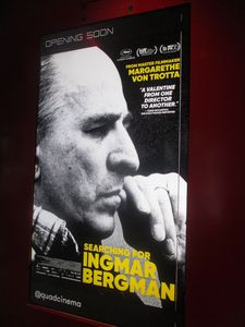 Searching For Ingmar Bergman poster at the Quad Cinema - opens in New York on November 2