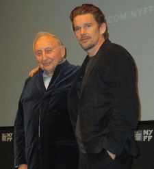Seymour Bernstein with Ethan Hawke: "You, Ethan, did that with me with this documentary. You took on my character."
