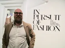 The Trial Of The Chicago 7 and In Pursuit of Fashion production designer Shane Valentino at The Metropolitan Museum of Art Costume Institute press preview.