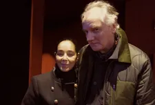 Hermann Vaske on Shirin Neshat (with Ed Bahlman): “She’s a terrific artist.”