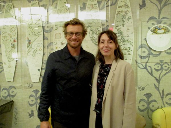 The Mentalist star Simon Baker with Anne-Katrin Titze on the evolution of Tim Winton's Breath, adapted by Baker and Gerard Lee, to become his directorial debut‪: "I was given the novel by my producing parter Mark Johnson, seven or eight years ago now, just to sign on as a producer."