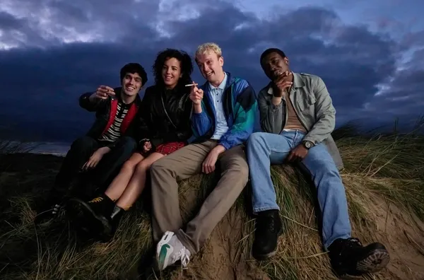 Jack Rowan, Jamie-Lee O’Donnell, Chris Walley and Hope Ikpoku Jnr in Skintown