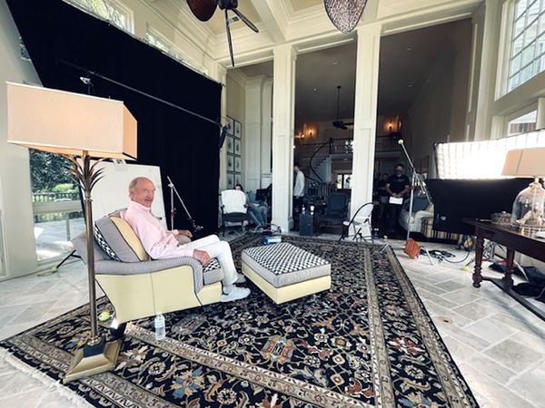 Tennis legend Stan Smith at home on set in Danny Lee’s empowering Who Is Stan Smith?
