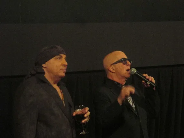 Paul Shaffer with Steven Van Zandt