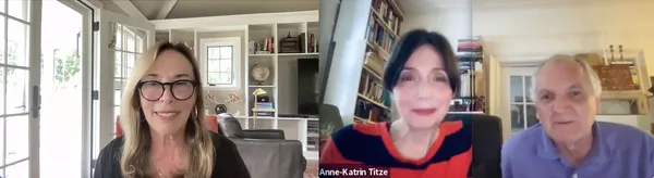 Susan Seidelman with Anne-Katrin Titze and music producer/99 Records founder Ed Bahlman: “Music has always been important in my movies.”