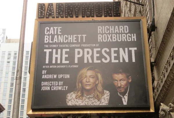 Cate Blanchett and Richard Roxburgh in The Present
