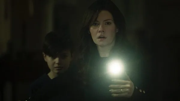 Dylan Fitzmaurice Brady and Elisha Cuthbert in The Cellar