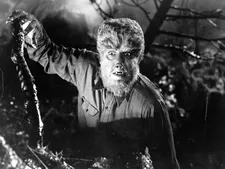 Lon Chaney Jr as The Wolf Man