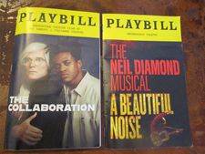 The Collaboration and A Beautiful Noise: The Neil Diamond Musical playbills