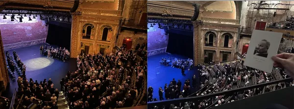 The Memorial for Robert Wilson at BAM’s Harvey Theater