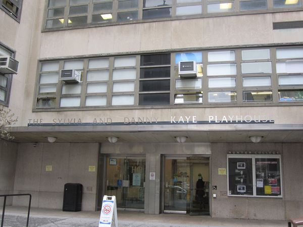 DOC NYC U: Hunter College MFA Program in Integrated Media Arts films to screen in the 12th edition (pictured The Sylvia and Danny Kaye Playhouse at Hunter College)