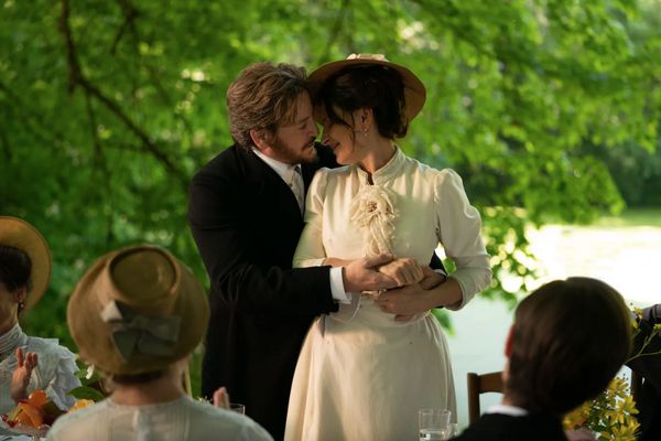 Juliette Binoche and Benoît Magimel as Dodin and Eugénie in The Taste Of Things. Binoche: 'In Hùng's cinema there are also the silences which you must also respect'
