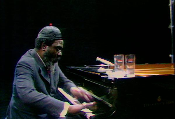 Thelonious Monk breathtakingly performing in Alain Gomis’s enthralling and insightful Rewind & Play: At one point he’s a little bit upset and says “let’s stop all that, it’s about music, let me play music.”
