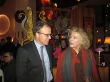 Spotlight director Tom McCarthy with Candice Bergen