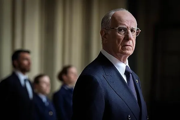 Toni Servillo (as Italian President Mariano De Santis) in Paulo Sorrentino’s La Grazia on costume designer Carlo Poggioli: “I guess for Poggioli it was challenging to give the overall sort of vibe or mood for the movie.”