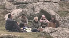 Tresco picnic in Archipelago: "The hunted in Archipelago is Edward, the character Tom plays."