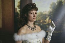 Vicky Krieps as Empress Elisabeth of Austria in Corsage