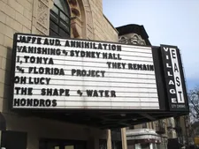Oh Lucy! on the Village East City Cinemas marquee