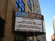 Where's My Roy Cohn? on the Film Forum marquee