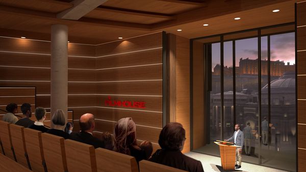 Artist's impression of the new building's interior