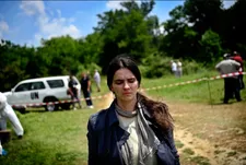 Yllka Gashi on searching body bags: “That was very emotional for me. I was very moved and sad at the same time.”