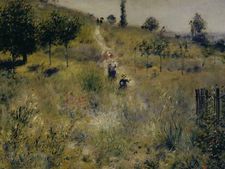 Auguste Renoir's Chemin Montant Dans Les Hautes Herbes
